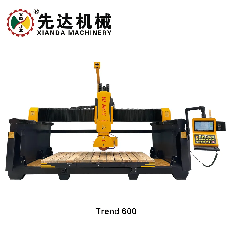 Chinese Bridge Cutting Machine 5 Axis Lower Cost Trend Series