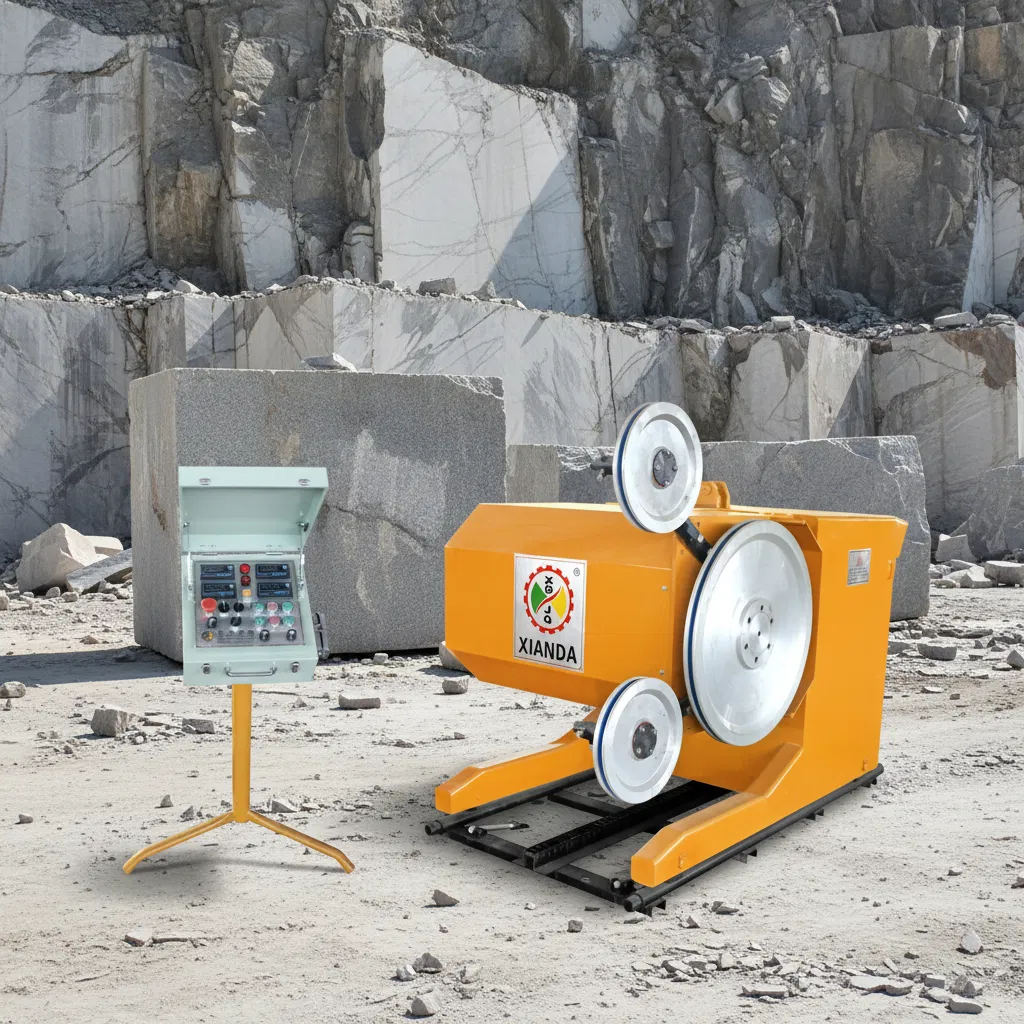 Diamond Wire Saw Machine Granite Marble Block Quarry Stone Cutting Machine