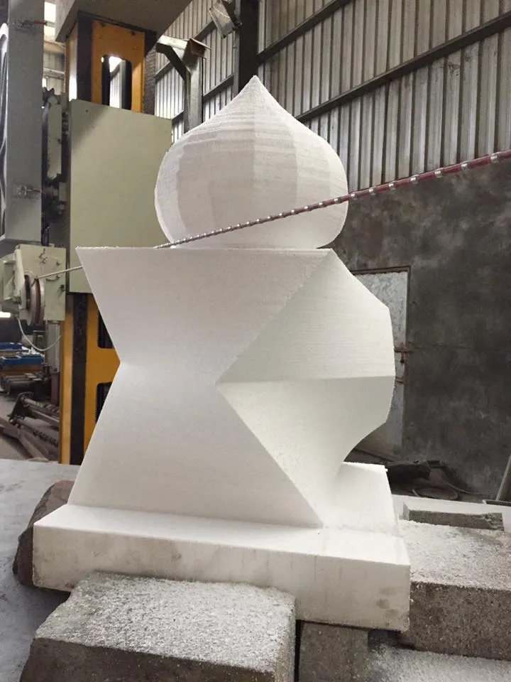 Discovery 5 Axis CNC Diamond Wire Saw Stone Cutting Machine Granite Marble