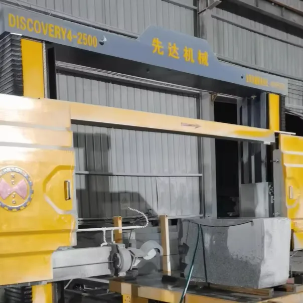 Discovery4 -2500 CNC Diamond Wire Saw Cutting Machine for Marble Granite Tombstone