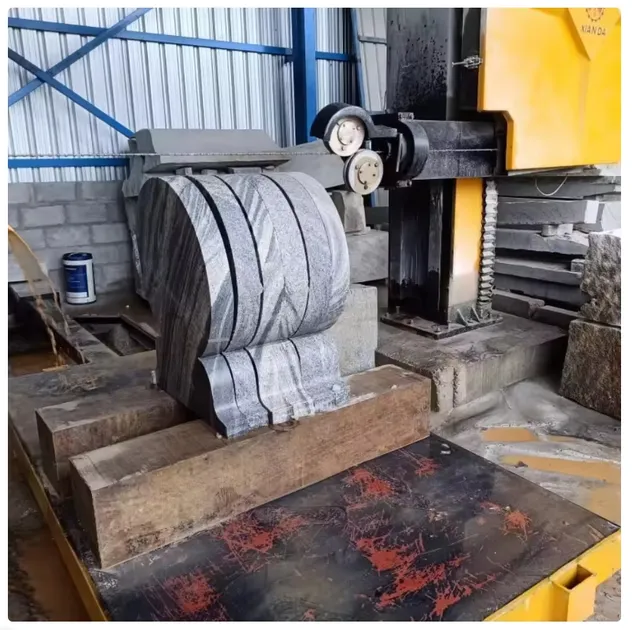 Discovery4 -2500 CNC Diamond Wire Saw Cutting Machine for Marble Granite Tombstone