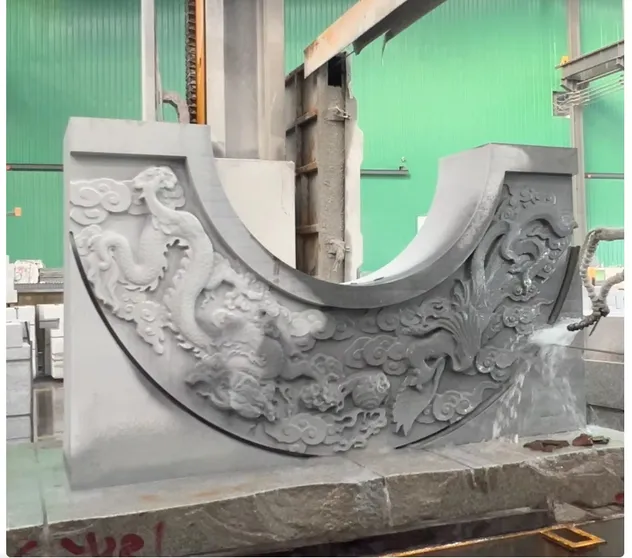 Discovery4 -2500 CNC Diamond Wire Saw Cutting Machine for Marble Granite Tombstone