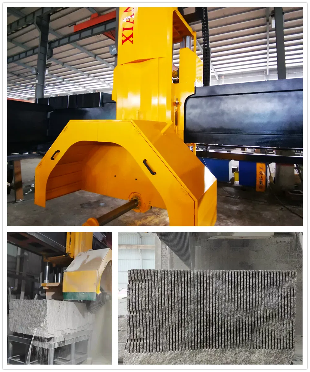 Dual Drive Block Bridge Saw Stone Cutting Machine for Granite