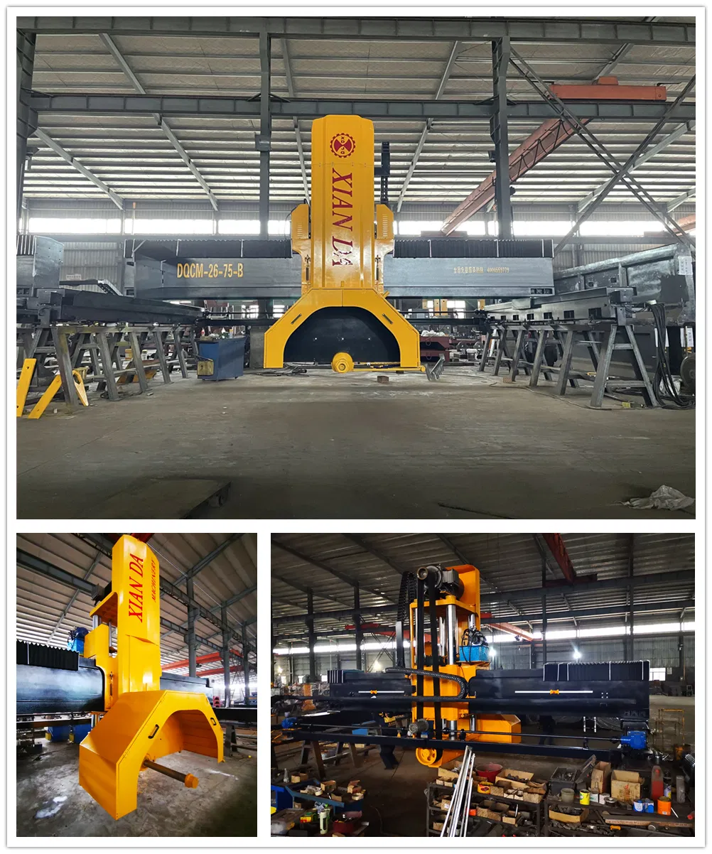 Dual Drive Block Bridge Stone Cutting Machine for Granite Dqcm-26-75-a/B