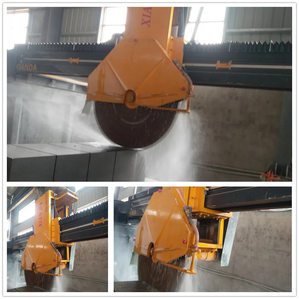 Heavy Type Middle Block Thick Slab Curbstone Cutting Machine