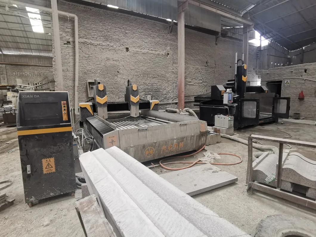 High Efficiency CNC Control 4 Axis Arc &amp; Column Carving Machine