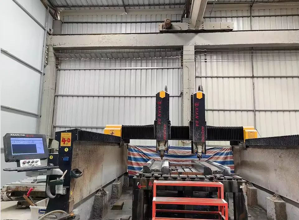 High Precision CNC Planar Stone Carving Machine for Marble/Granite