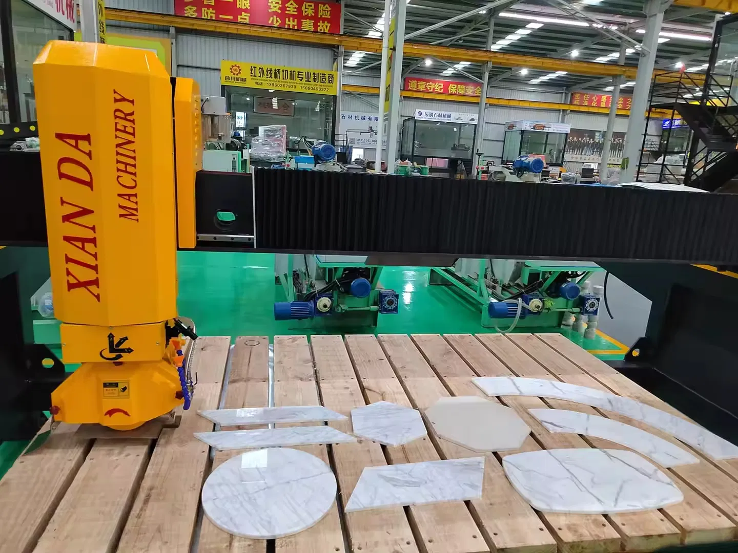 Integrated Bridge Type Cutting Machine for Marble Granite
