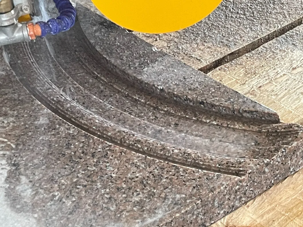 Italy Software 5 Axis CNC Granite Marble Tile Cutter Stone Cutting and Sink Cutting Millling Engraving Bridge Saw Machine in America