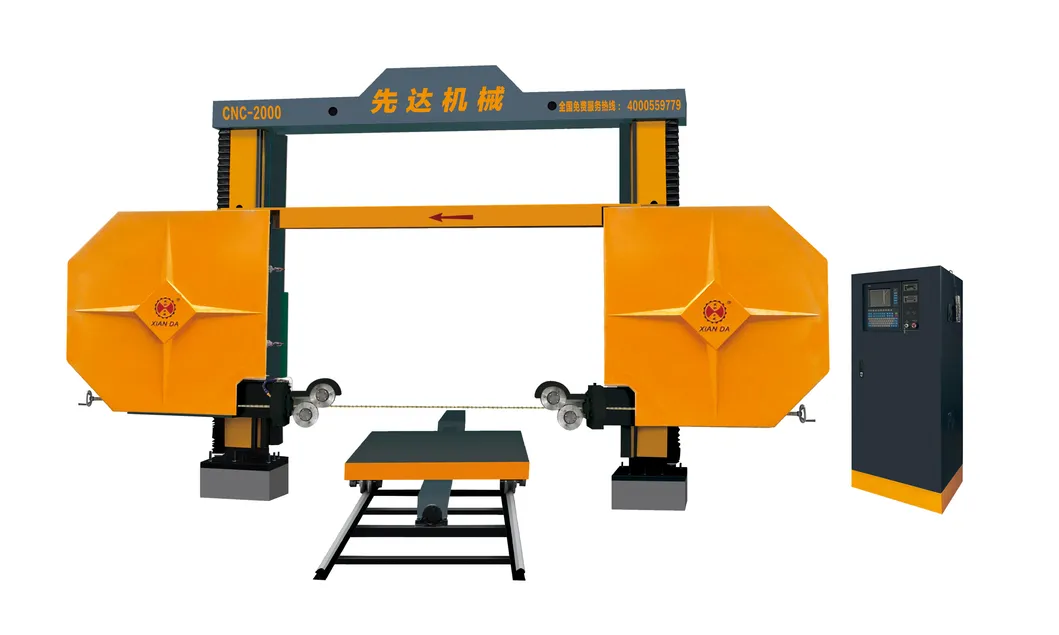 Mono Diamond Wire Saw Stone Cutting Machine Block Dressing Machine for Cutting Granite Marble Stone