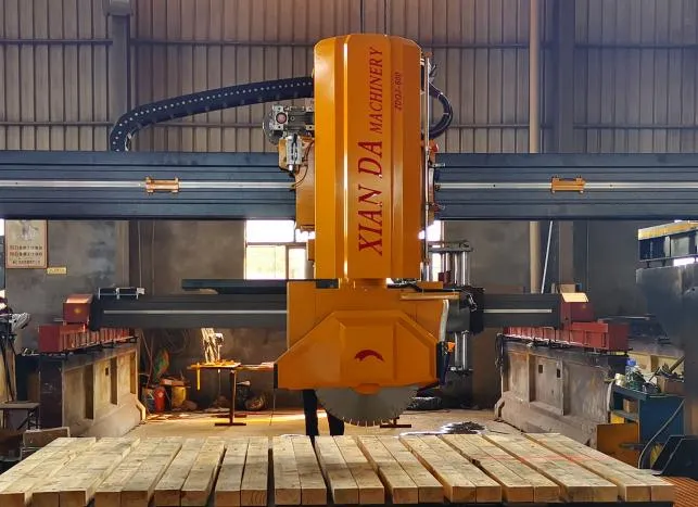PLC Integrated Bridge Cutting Machine Blade 0-45° Tilt Optional Cutter Machine