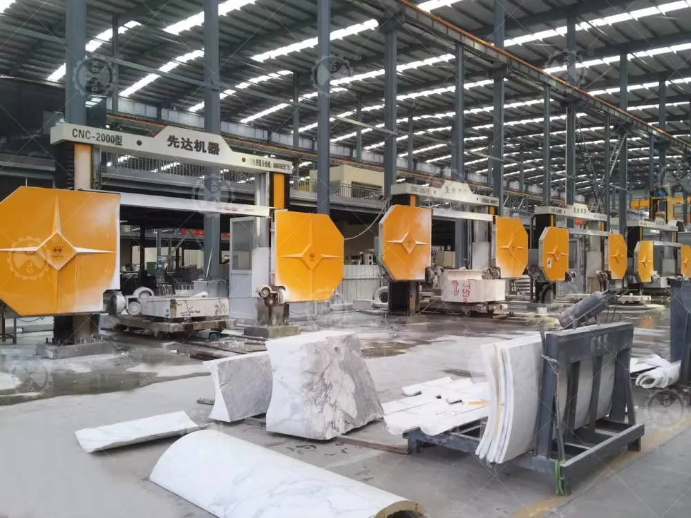 Stone Processing Machine CNC Diamond Bead Wire Rock Saw Granite Marble Profiling Cutting Machine