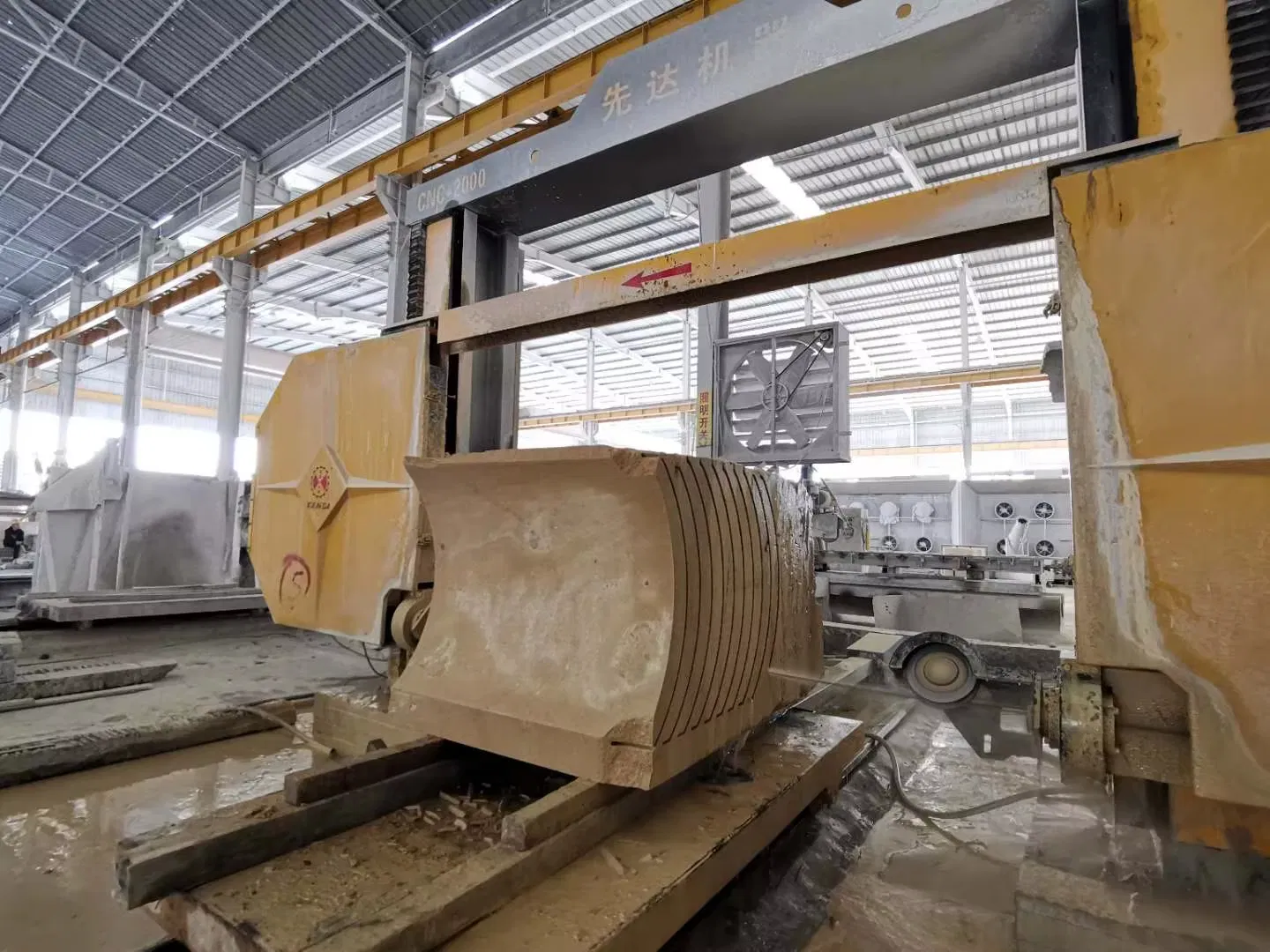 Stone Processing Machine CNC Diamond Bead Wire Rock Saw Granite Marble Profiling Cutting Machine