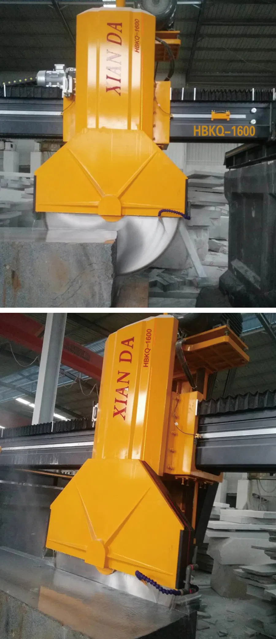 Xianda Heavy Middle Block Cutting Machine Cutting Thick Slab Curbstone Stone Cutting Machine