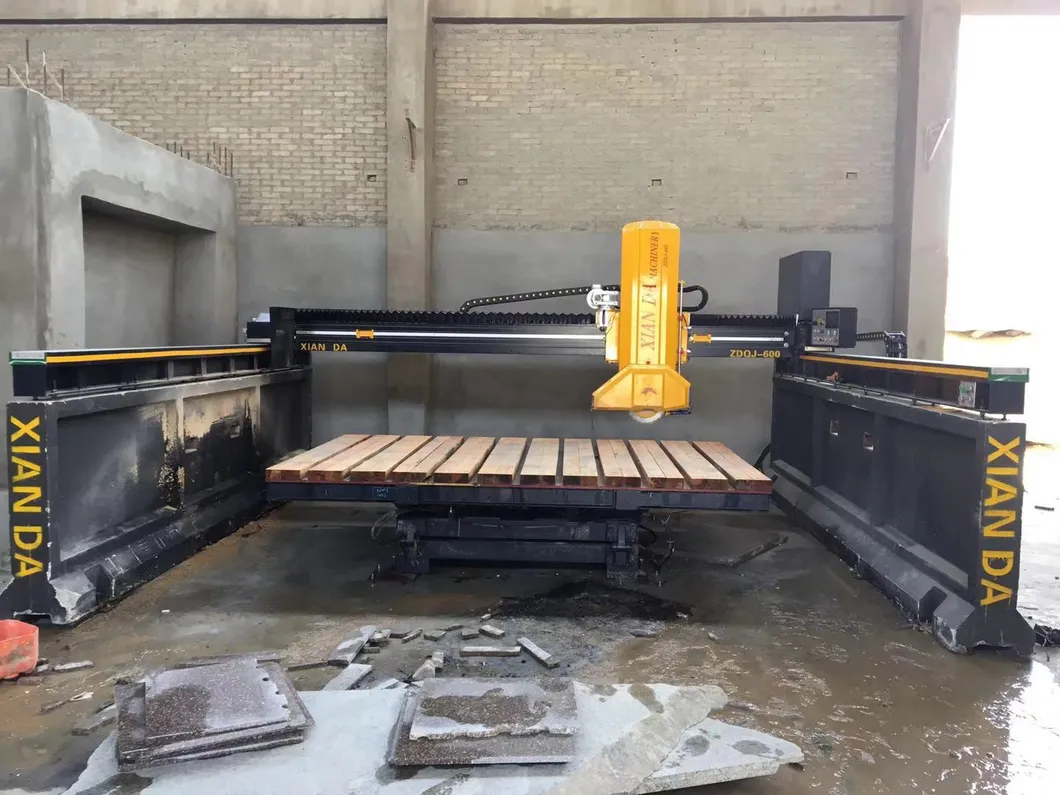 Xianda Infrared Bridge Cutting Stone Machine Cutting Machine Marble Granite Industrial Stone Design