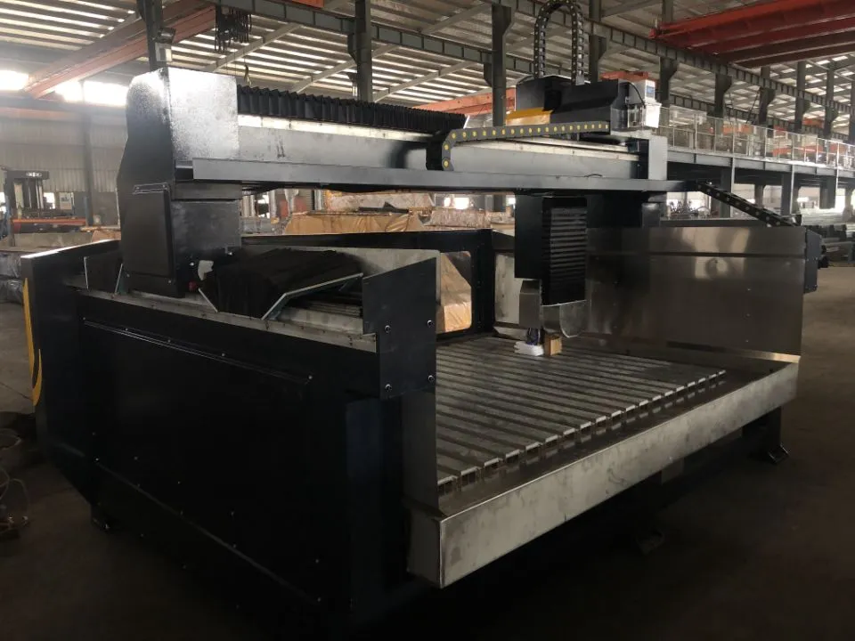 Xianda Machinery 4 Axis Arc Slab Column Carving Machine Engraving Machine