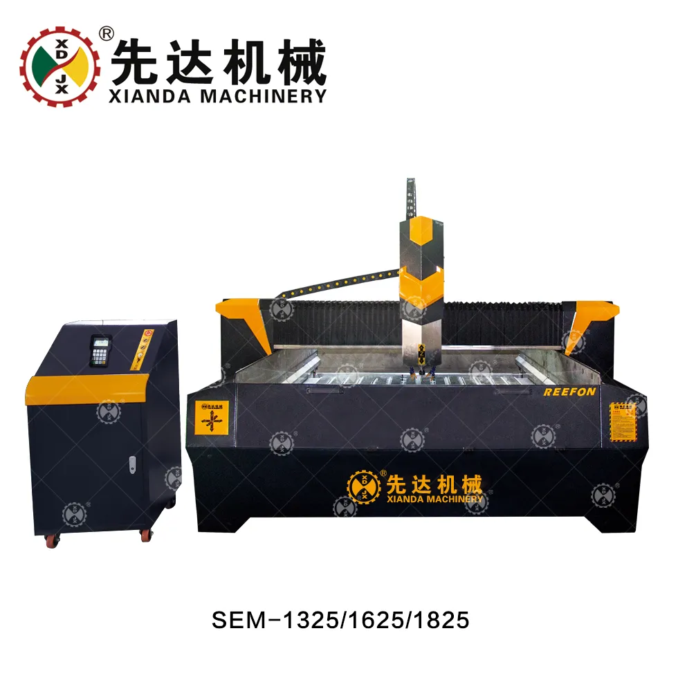 Xianda Planar Stone Carving Machine Stone Cutting Machinesem-1325/1625/1825 Sem-1625/1825/2030-2D