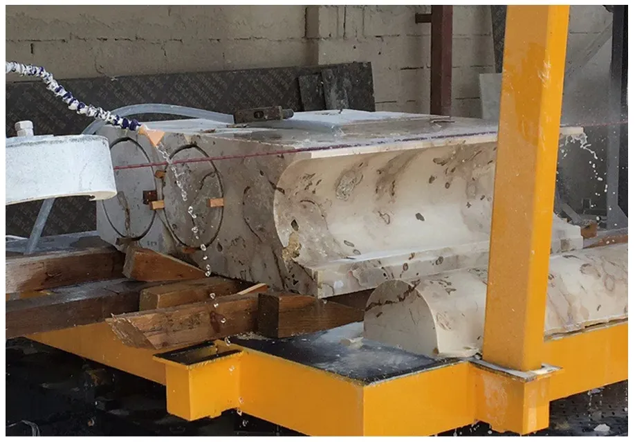 Xianda Stone Machinery CNC Rock Cutting Diamond Wire Saw Profiling Machine for Granite Marble Block Shaping